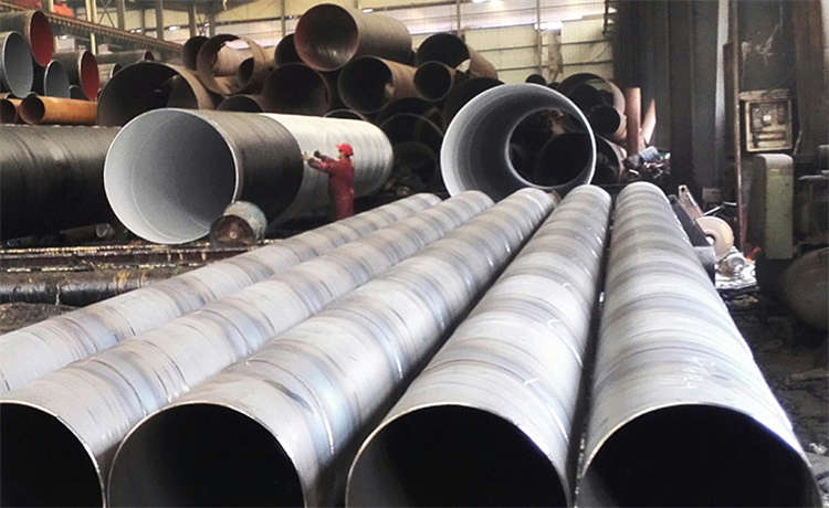 河源鋼材場螺旋管型號規格，鋼鐵世界2600mm螺旋鋼管，406mm螺旋管，埋地防腐螺旋鋼管廠家